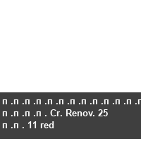 �������������� ���� Cr. Renov. 25 �� 11 red