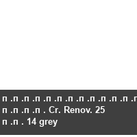�������������� ���� Cr. Renov. 25 �� 14 grey