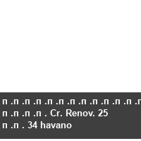 �������������� ���� Cr. Renov. 25 �� 34 havano