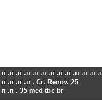 �������������� ���� Cr. Renov. 25 �� 35 med tbc br