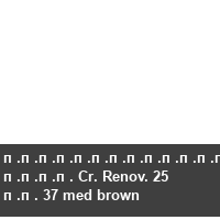 �������������� ���� Cr. Renov. 25 �� 37 med brown
