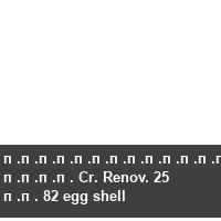 �������������� ���� Cr. Renov. 25 �� 82 egg shell