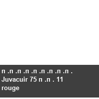 ��������� Juvacuir 75 �� 11 rouge