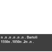 ������ Bartoli 1550�1050�2��