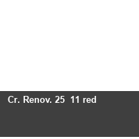   Cr. Renov. 25  11 red