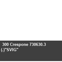  300 Crespone 730630.3 (.)