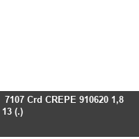  7107 Crd CREPE 910620 1,8 13 (.)