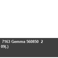  7163 Gemma 560850  2  09(.)