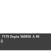  7179 Dupla 560850 .6 49 ()