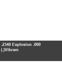 .2340 Explosion .000 (.)Vibram