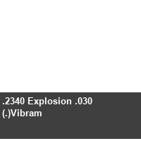 .2340 Explosion .030 (.)Vibram