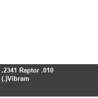 .2341 Raptor .010 (.)Vibram